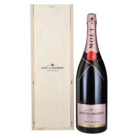 Moët & Chandon Champagne ROSÉ IMPÉRIAL Brut 12.5% vol. 3l in a wooden case