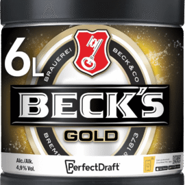 Beck's Gold Perfect Draft 6L
